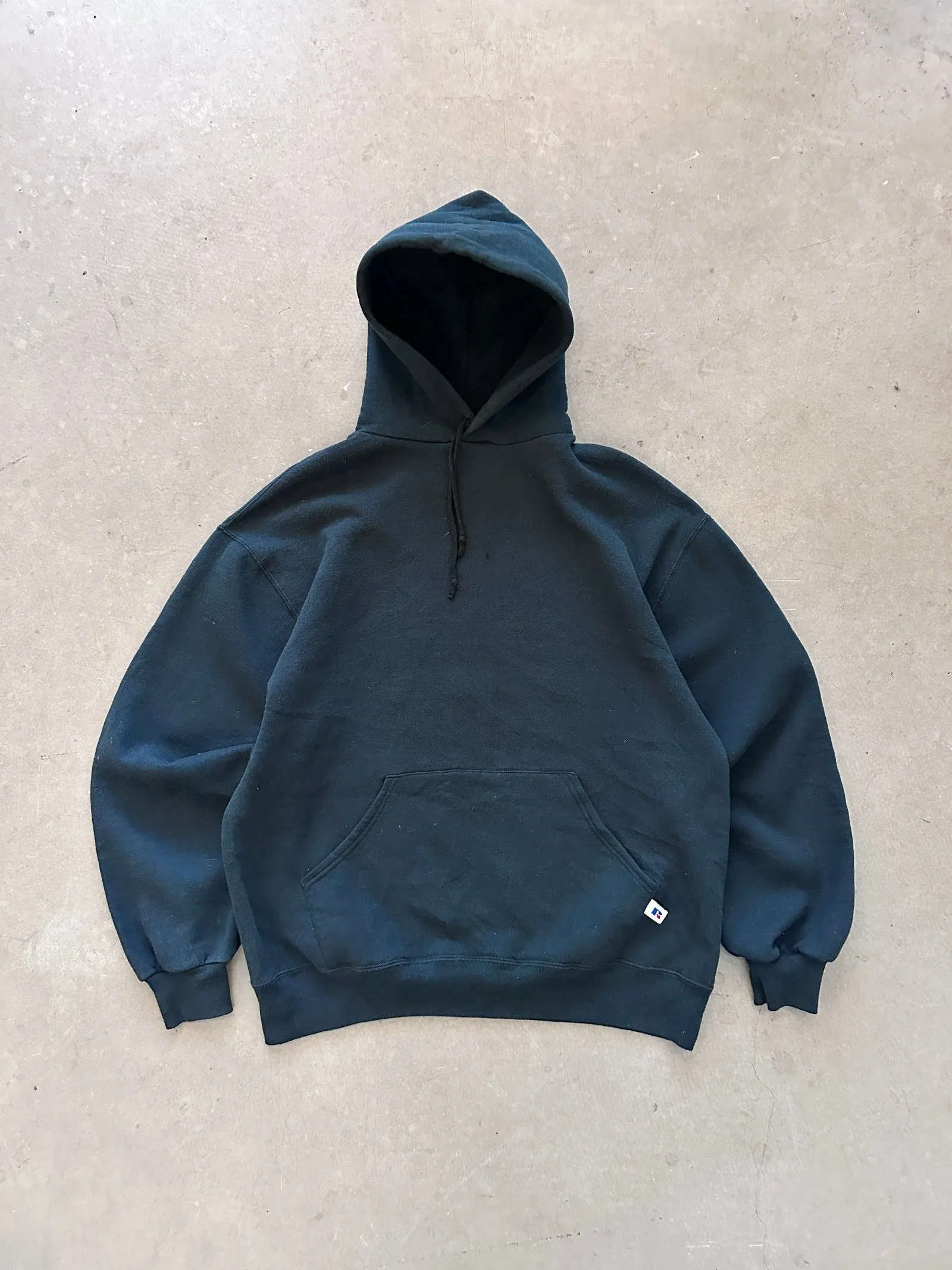 1990's Russell Athletic Blank Hoodie - L