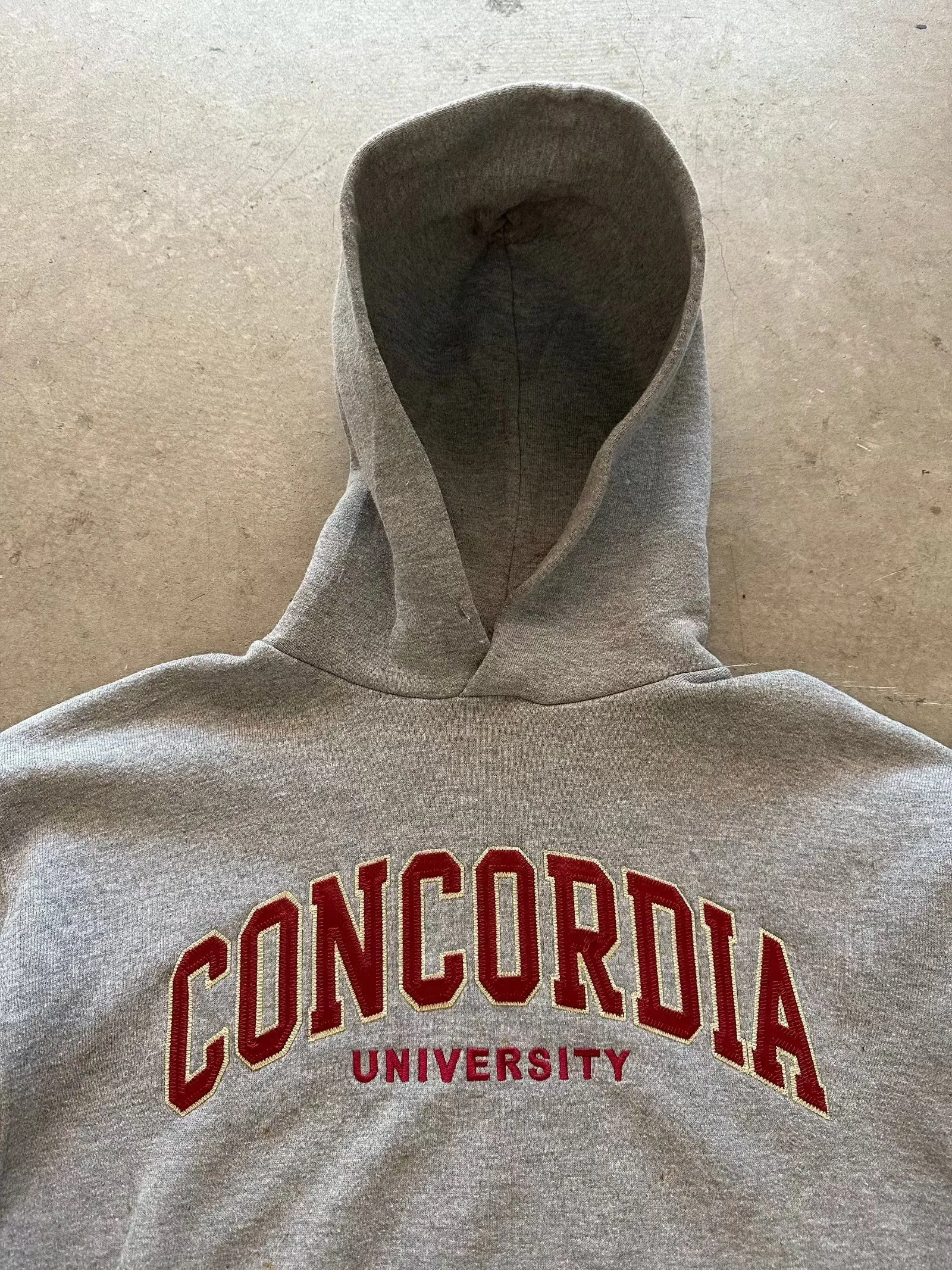 1990's Russell Athletic Concordia Hoodie - S