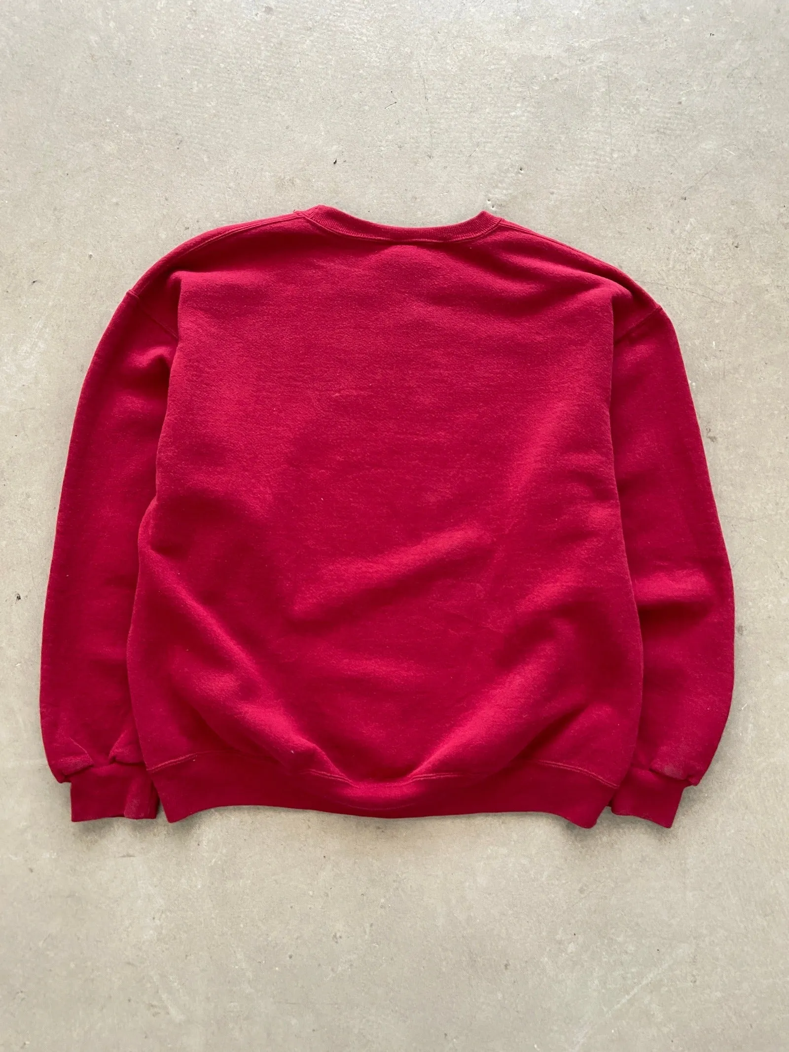 1990's Russell Athletic Faded Blank Sweat - L