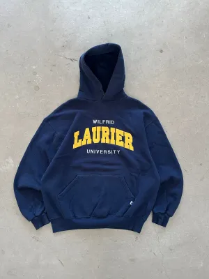 1990's Russell Athletic Laurier Hoodie - L