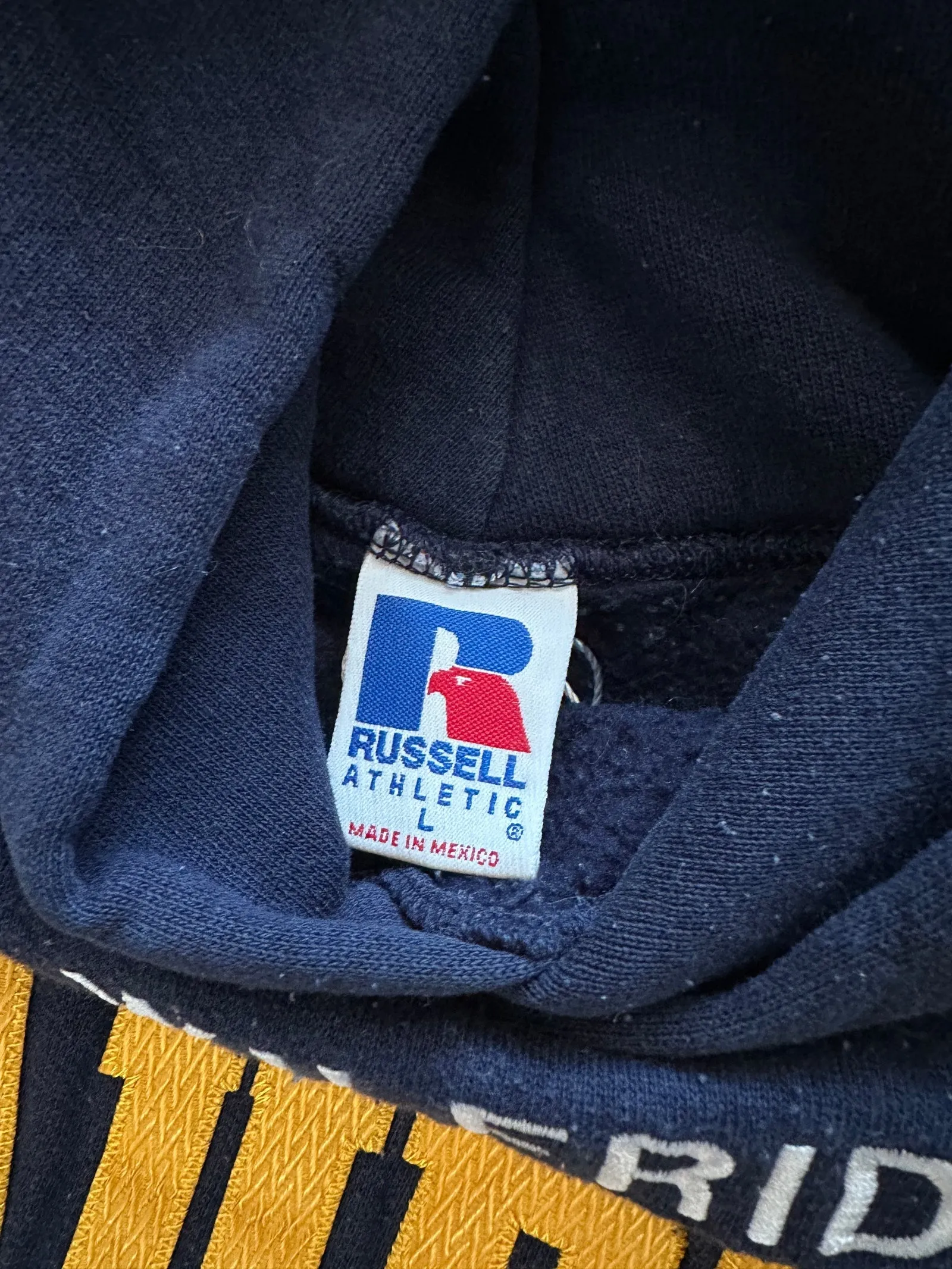 1990's Russell Athletic Laurier Hoodie - L