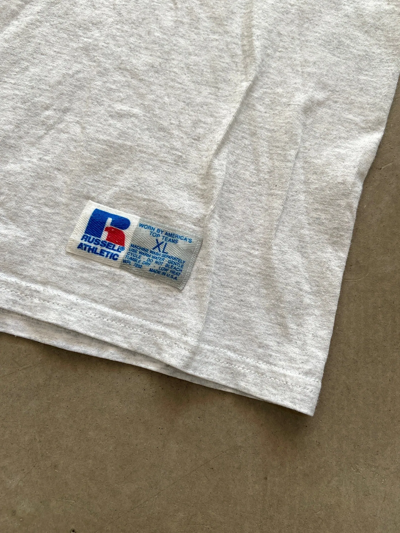 1990's Russell Athletic Logo T-Shirt - XL