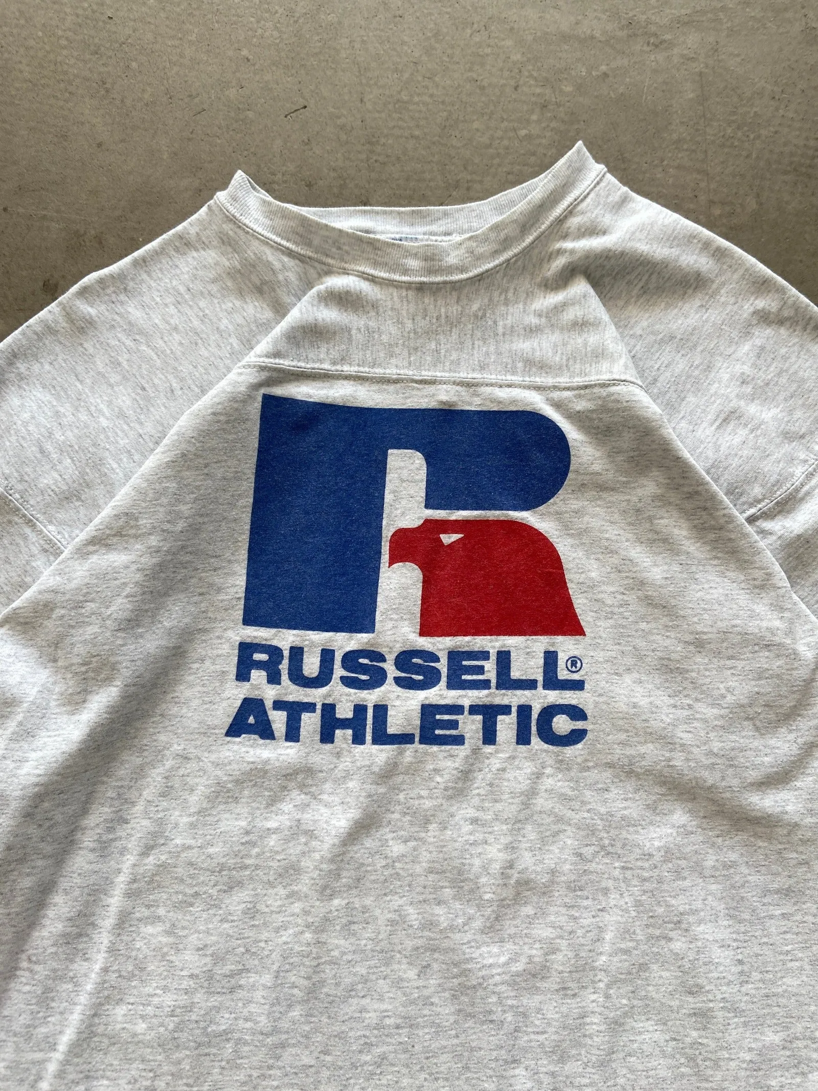 1990's Russell Athletic Logo T-Shirt - XL