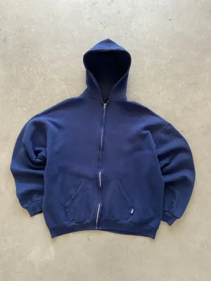 1990's Russell Athletic Zip Hoodie - XL