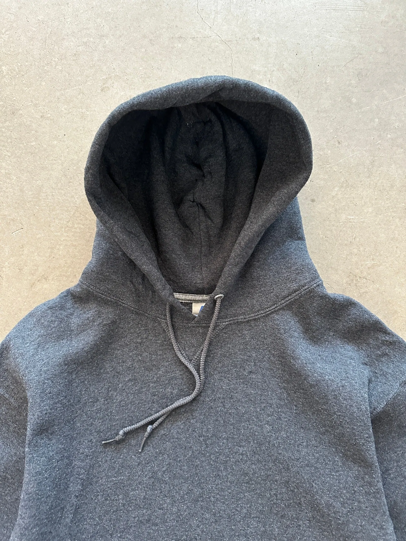 2000's Russell Athletic Blank Hoodie - M