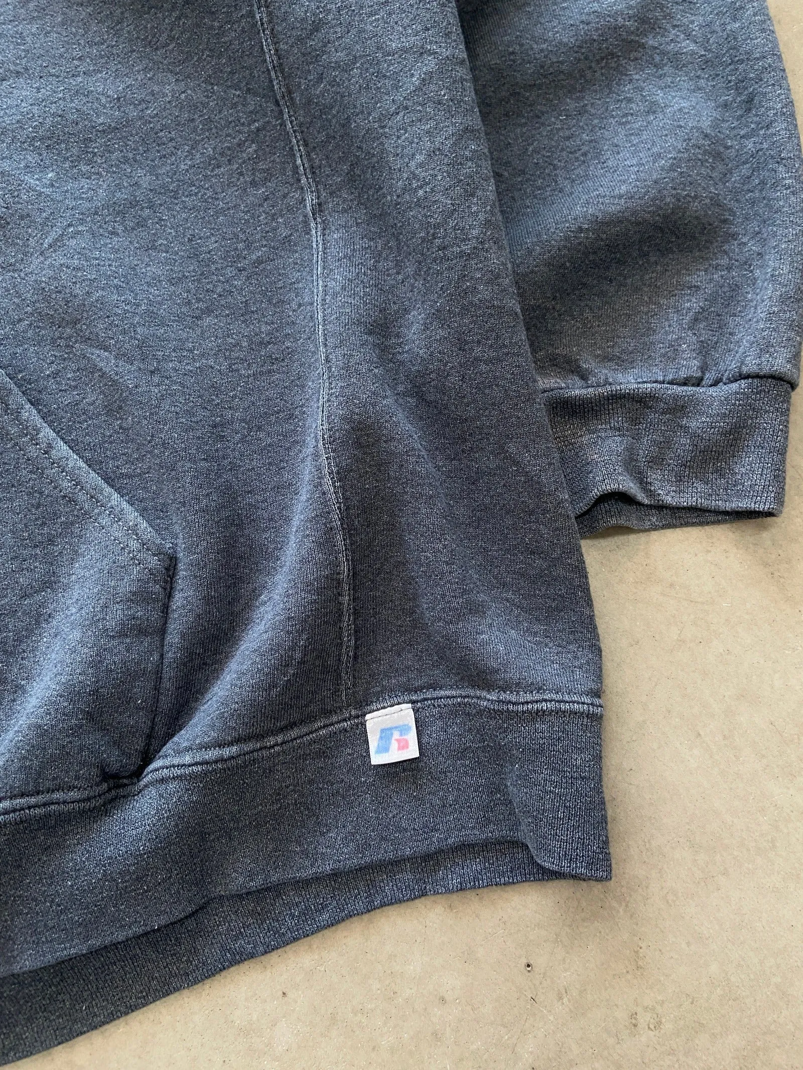 2000's Russell Athletic Blank Hoodie - XXL