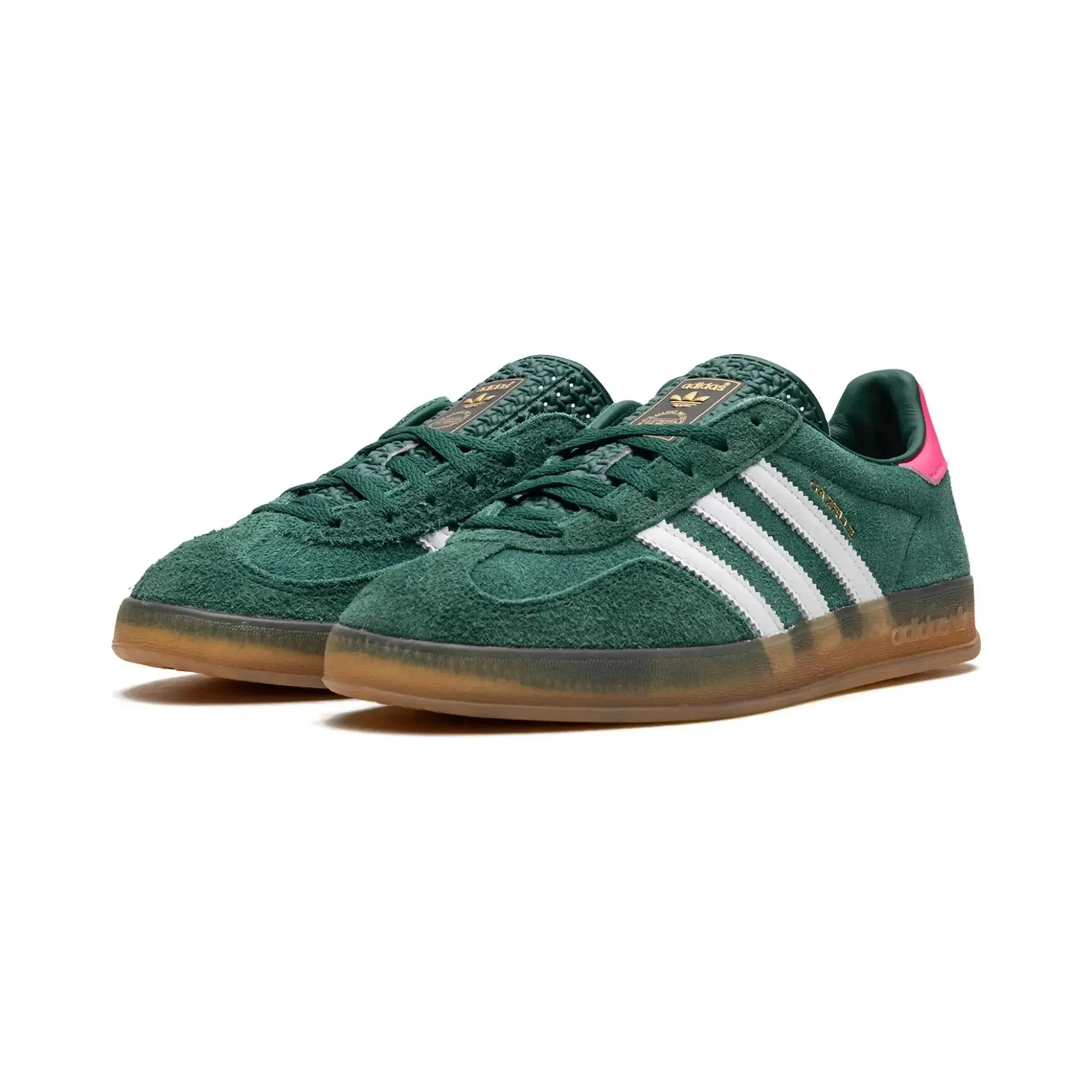 Adidas Gazelle Indoor Collegiate Green Lucid Pink
