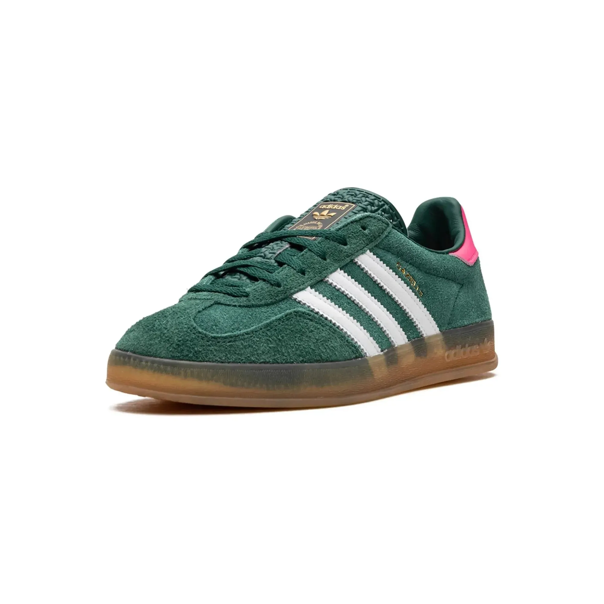 Adidas Gazelle Indoor Collegiate Green Lucid Pink