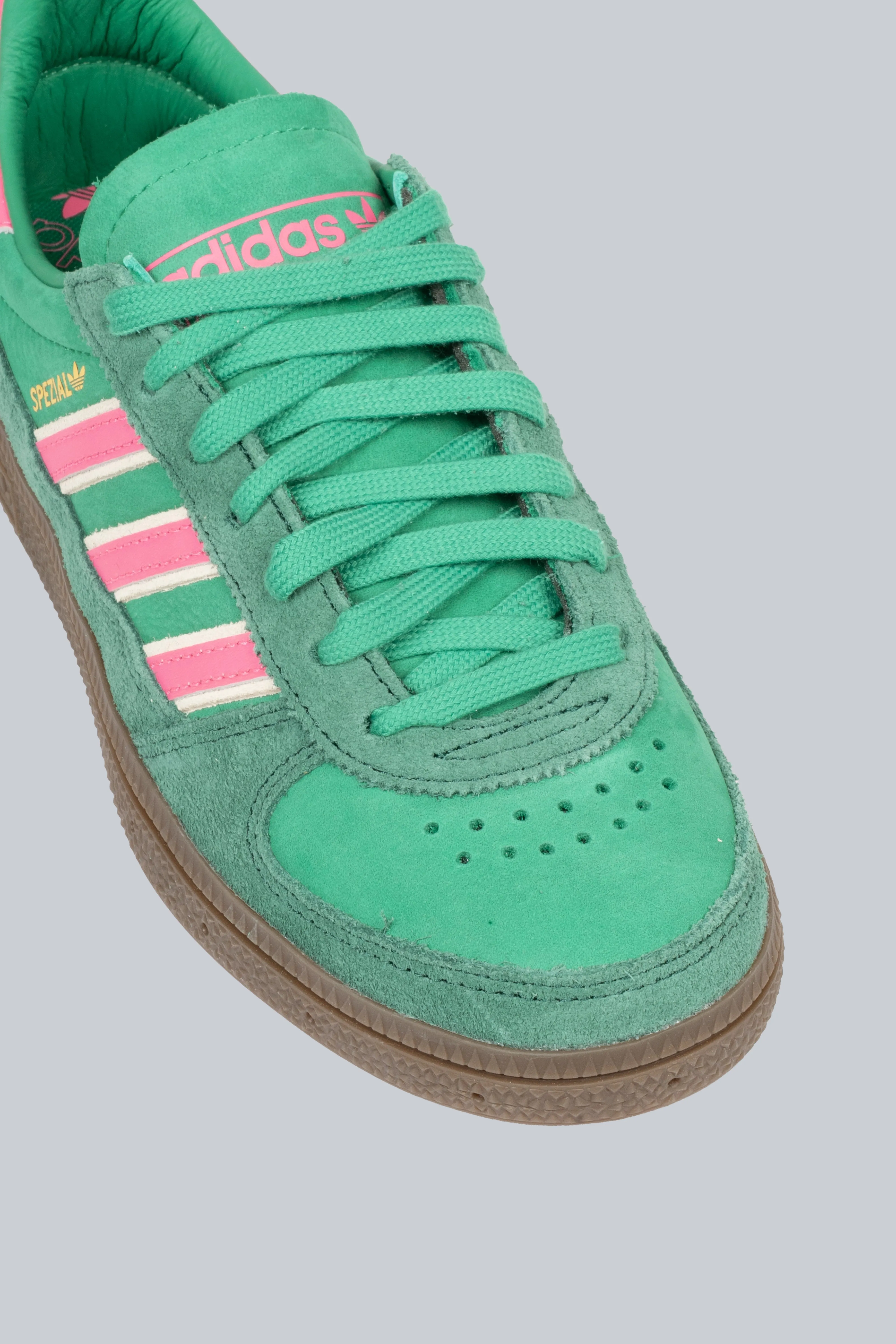 ADIDAS HANDBALL SPEZIAL WOMENS COURT GREEN LUCID PINK
