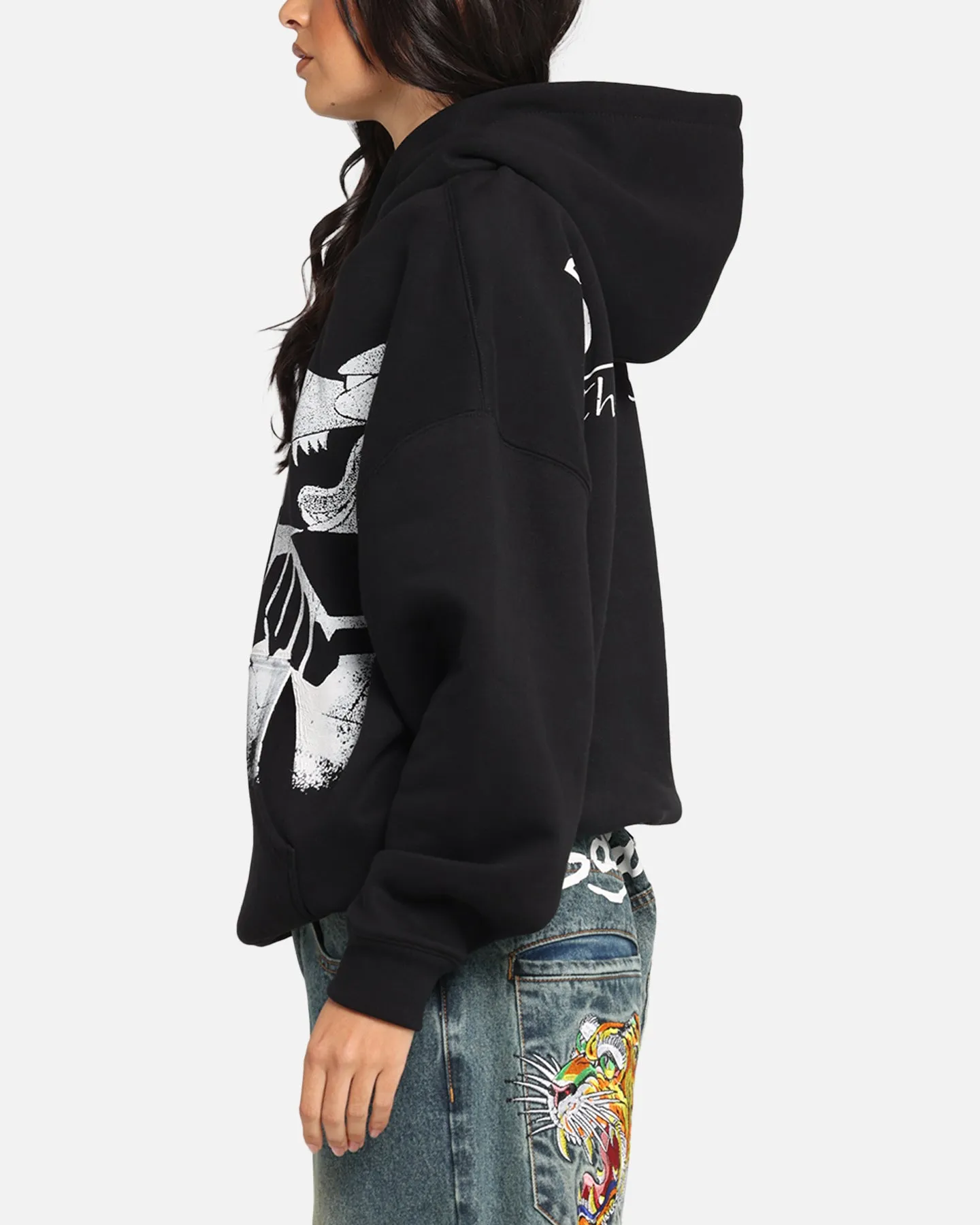 American Thrift X DC Batman The Animated Premium Hoodie Black