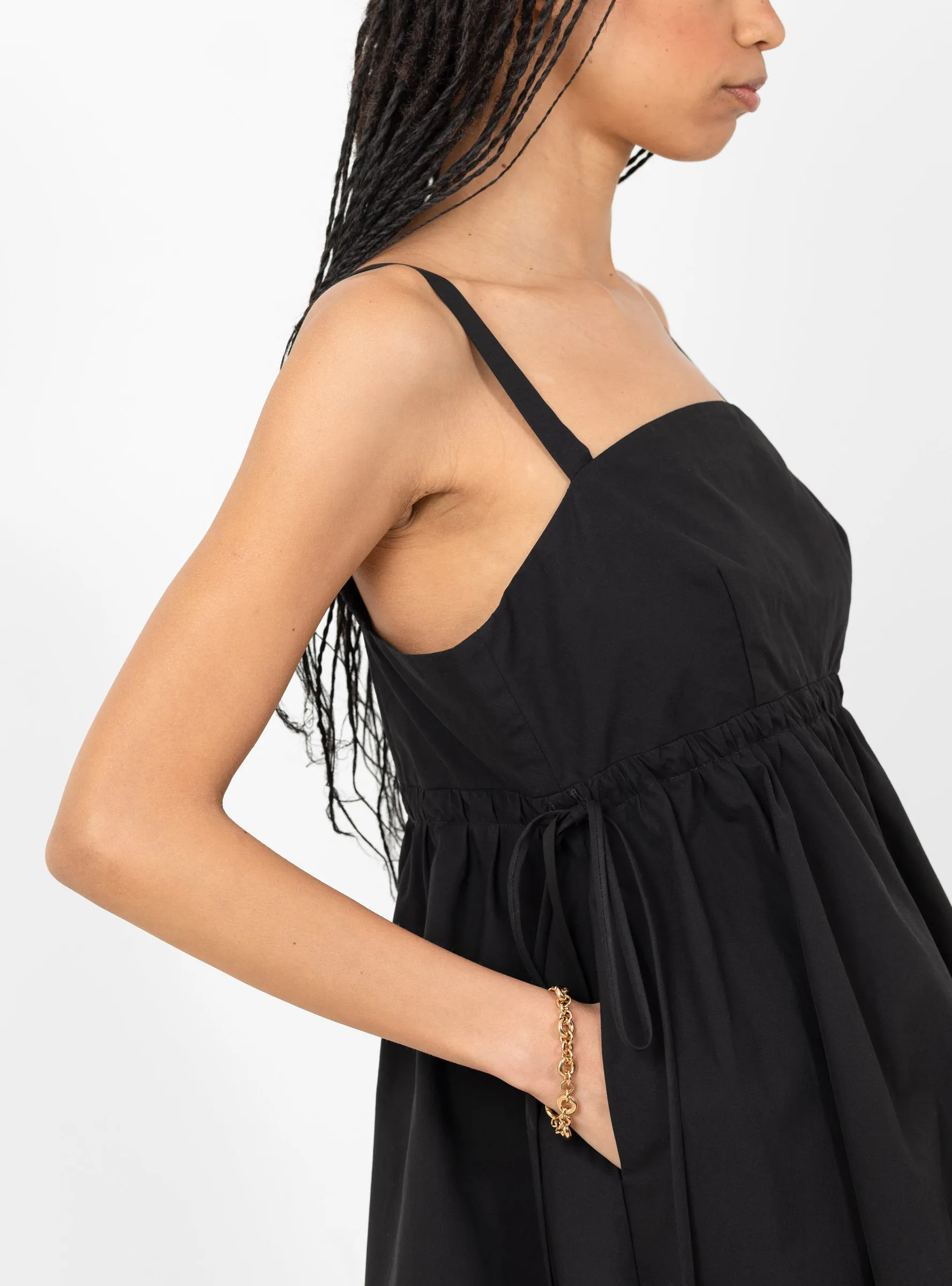 Balloon Dress Black