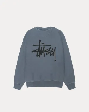 BASIC STSSY CREW PIGMENT DYED