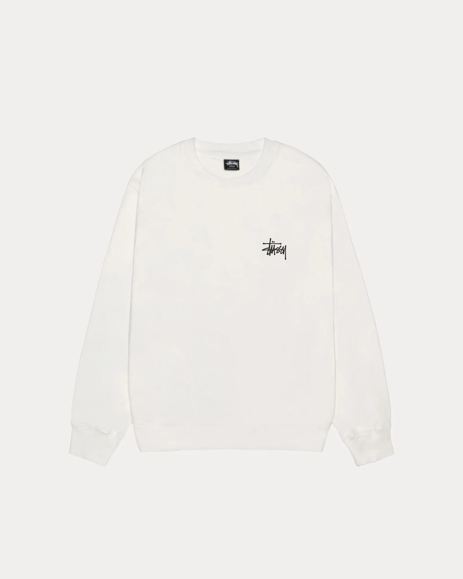BASIC STSSY CREW PIGMENT DYED