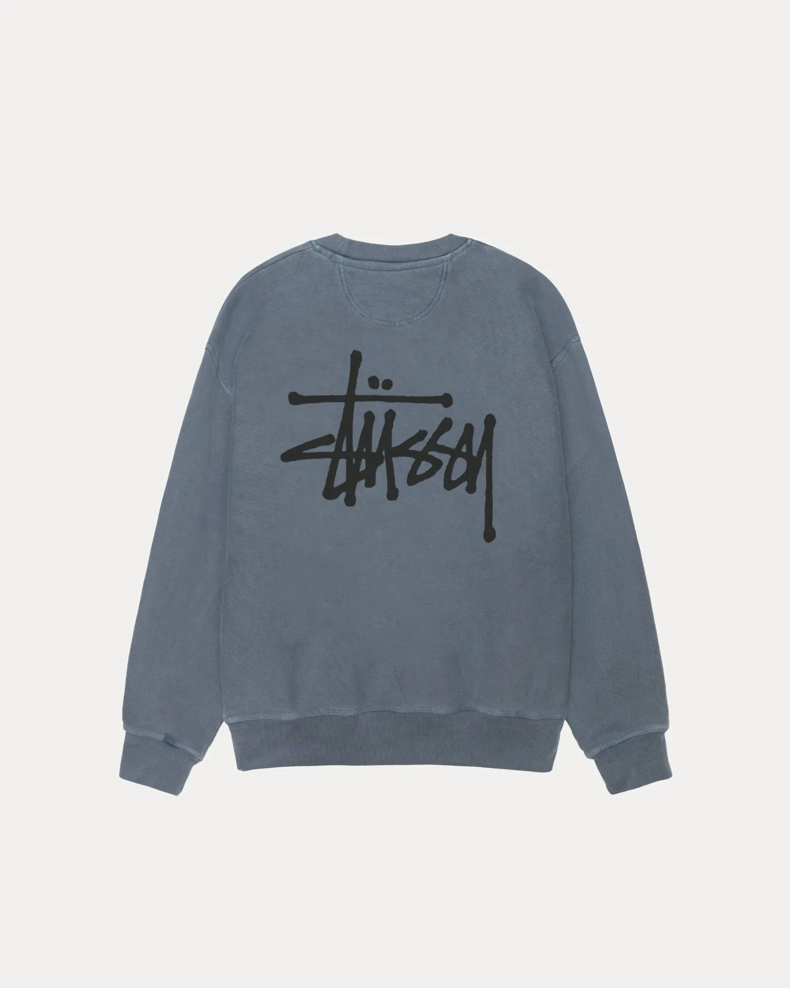 BASIC STSSY CREW PIGMENT DYED