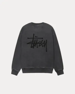 BASIC STSSY CREW PIGMENT DYED