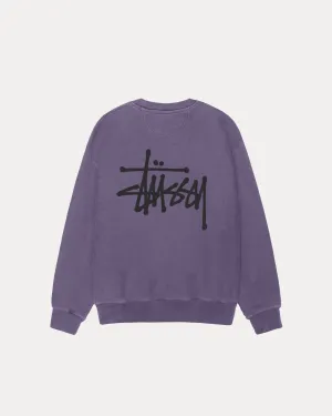 BASIC STSSY CREW PIGMENT DYED