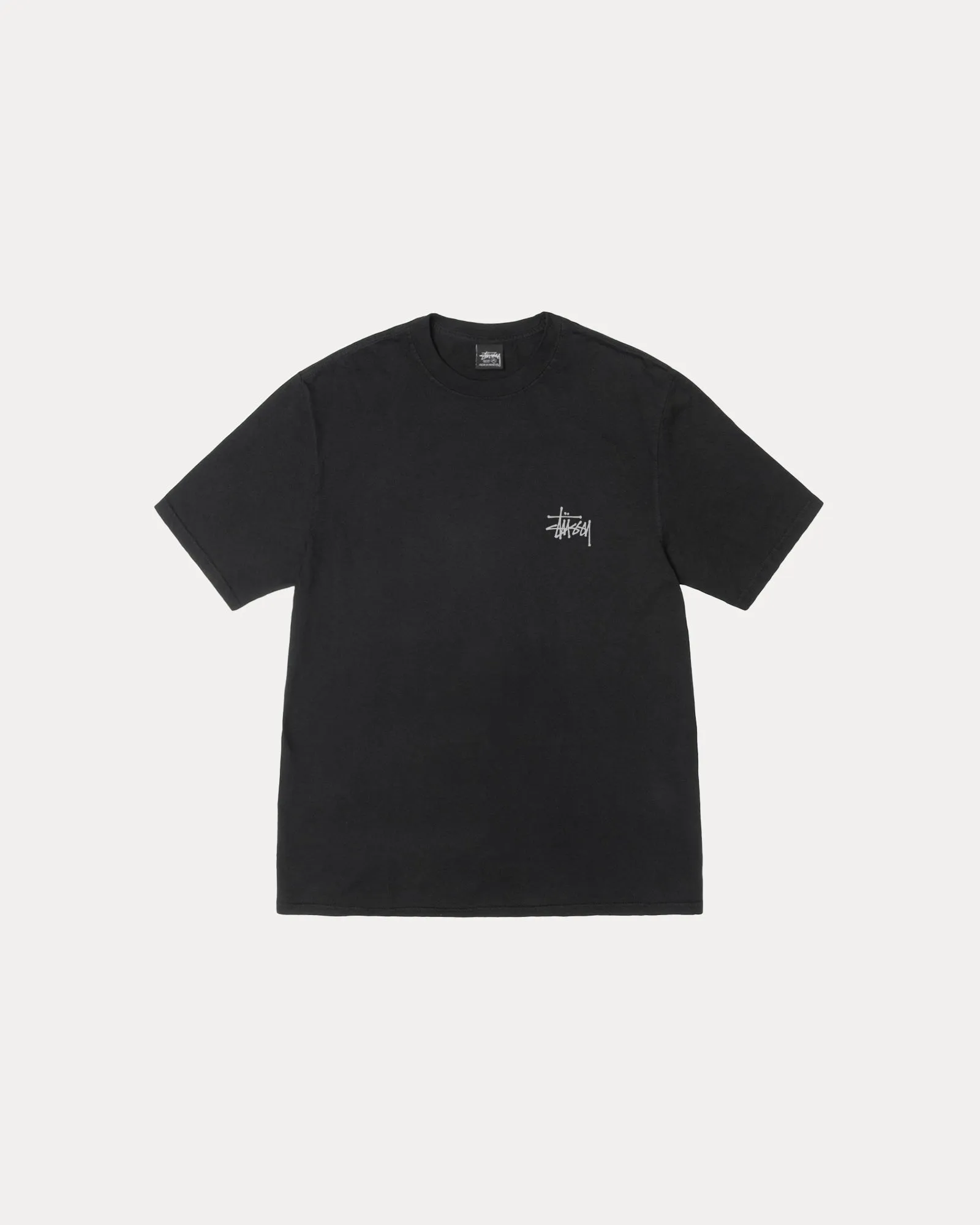 BASIC STSSY TEE PIGMENT DYED
