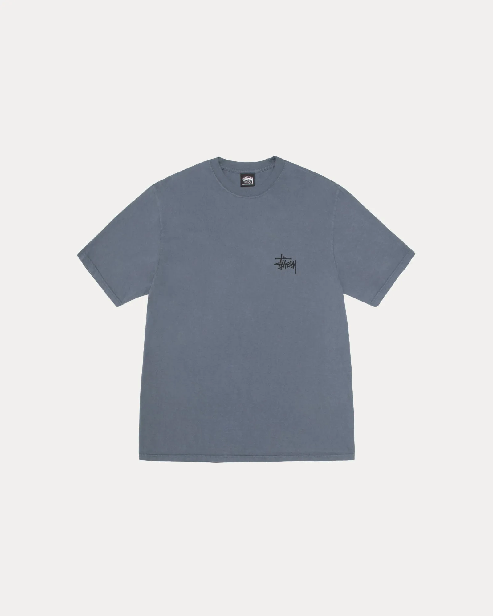BASIC STSSY TEE PIGMENT DYED