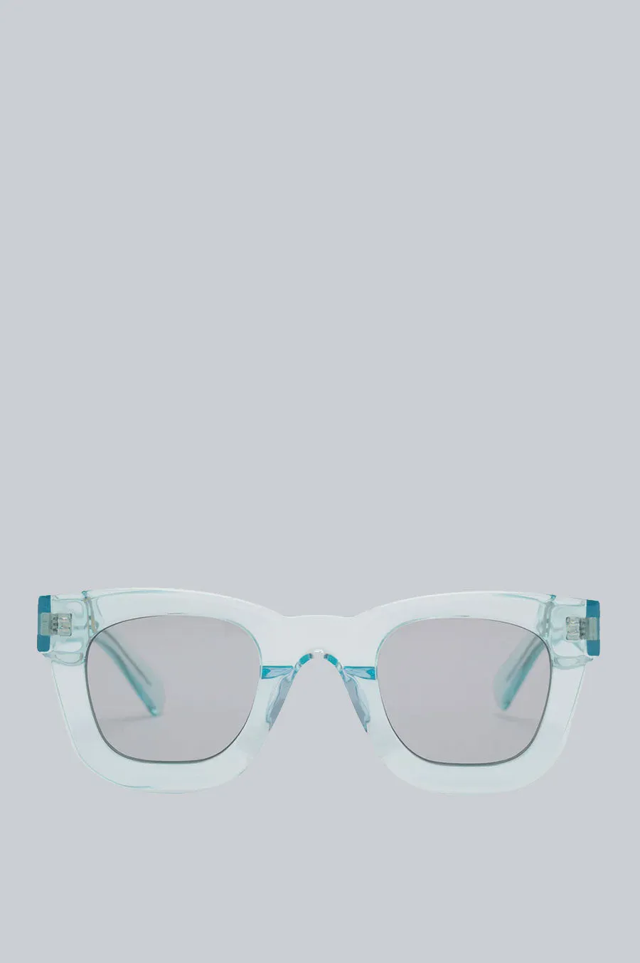 BRAIN DEAD ELIA SUNGLASSES CLEAR BLUE