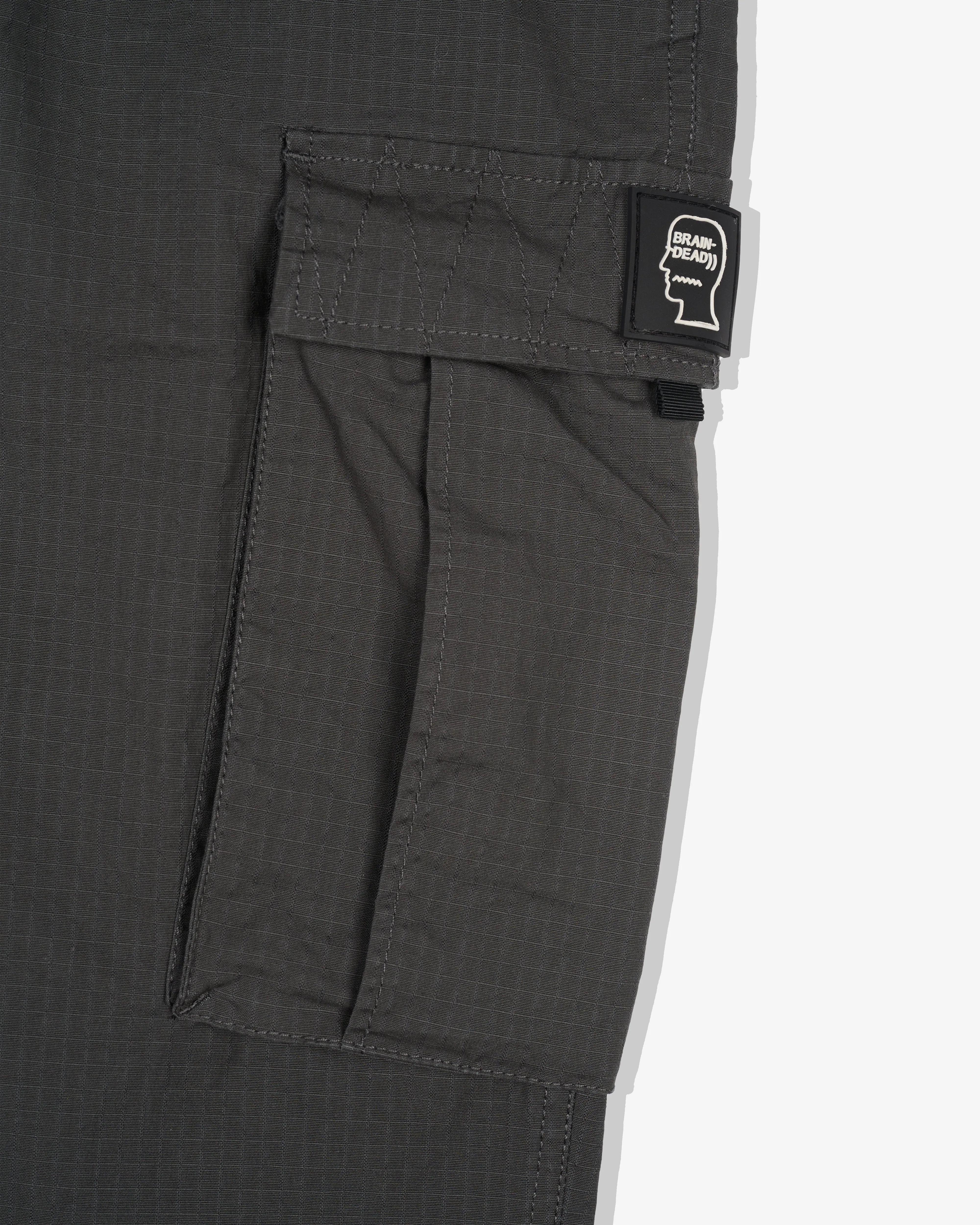 Brain Dead - Men's Cotton Ripstop Flight Pant - (Charcoal)