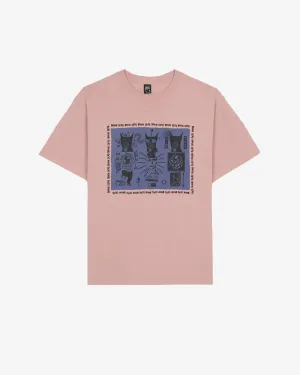 Brain Dead - Men's Mind Games T-Shirt - (Mauve)