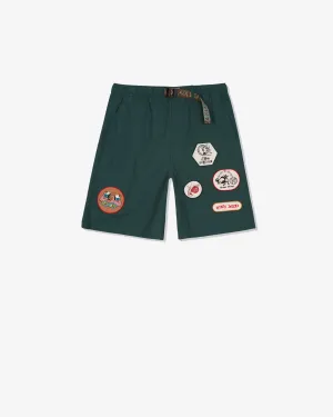 Brain Dead - Men's Nylon Baggy Climber Short - (Forest Green)
