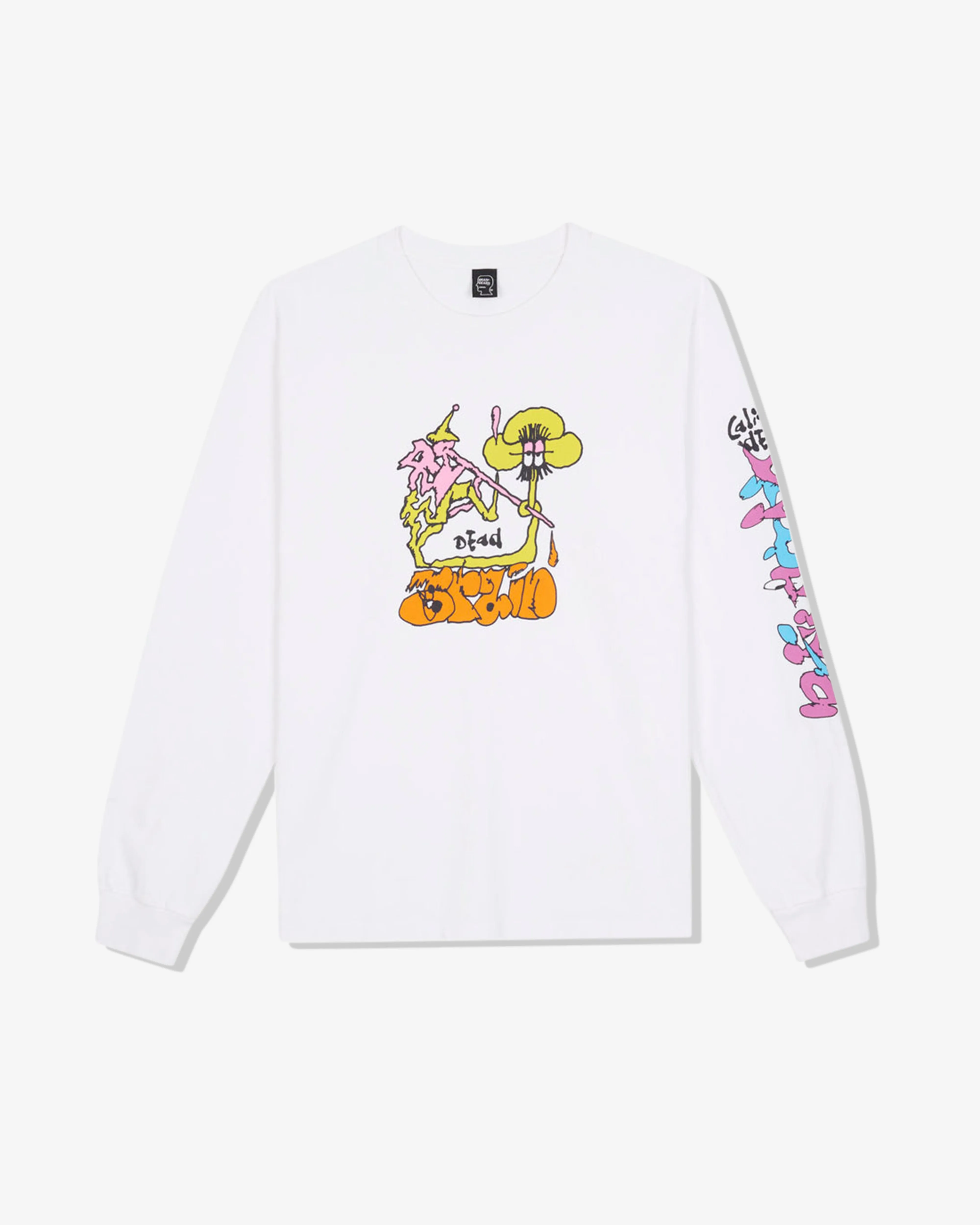 Brain Dead - Men's Packing Up Long Sleeve T-Shirt - (White)