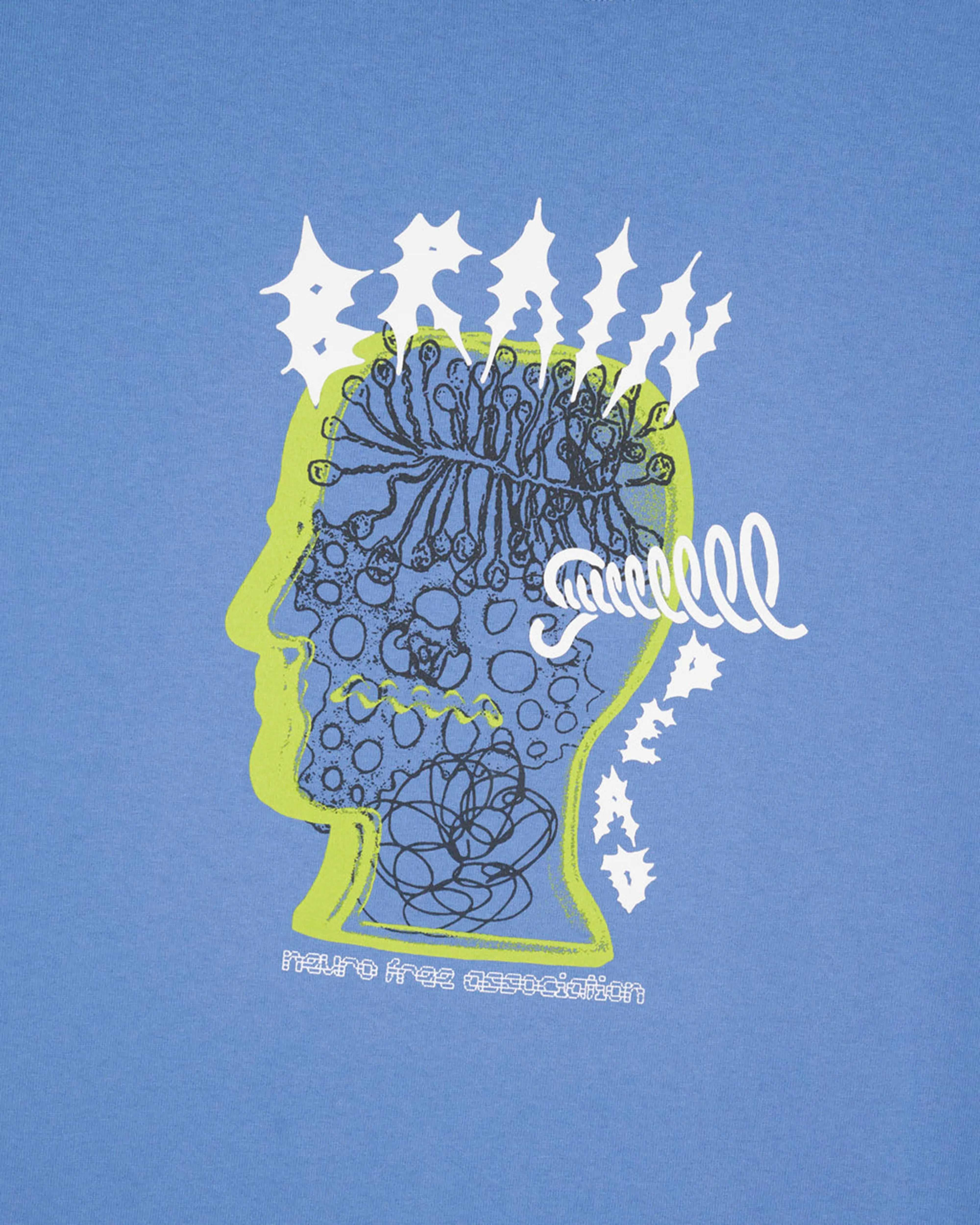 Brain Dead - Men's Ringing Ear T-ShIrt - (Blue)