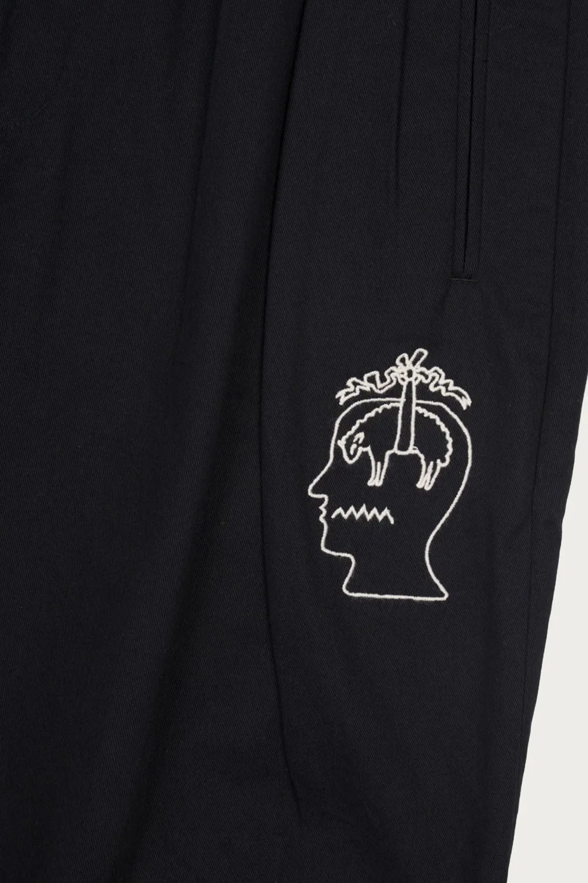 Brain Dead x Brooks Brothers California Pleated Trousers - Black