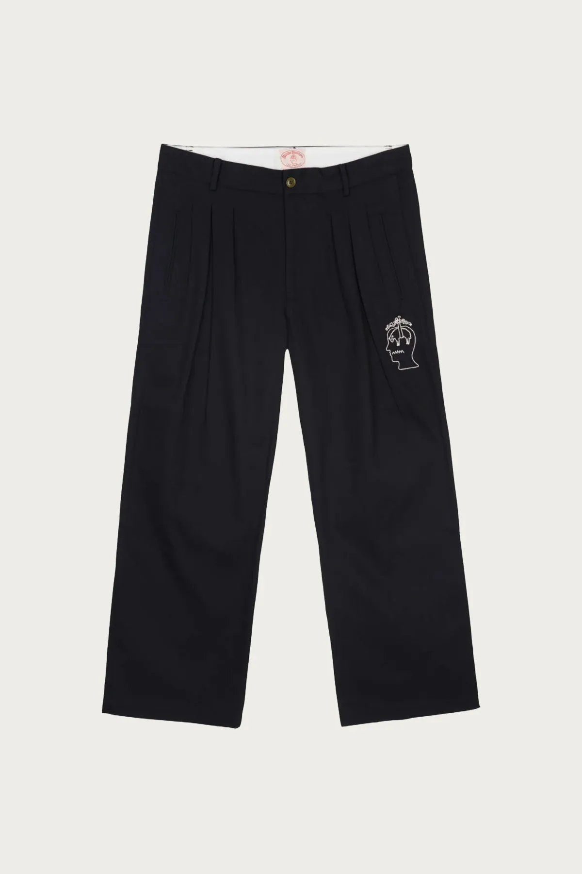 Brain Dead x Brooks Brothers California Pleated Trousers - Black