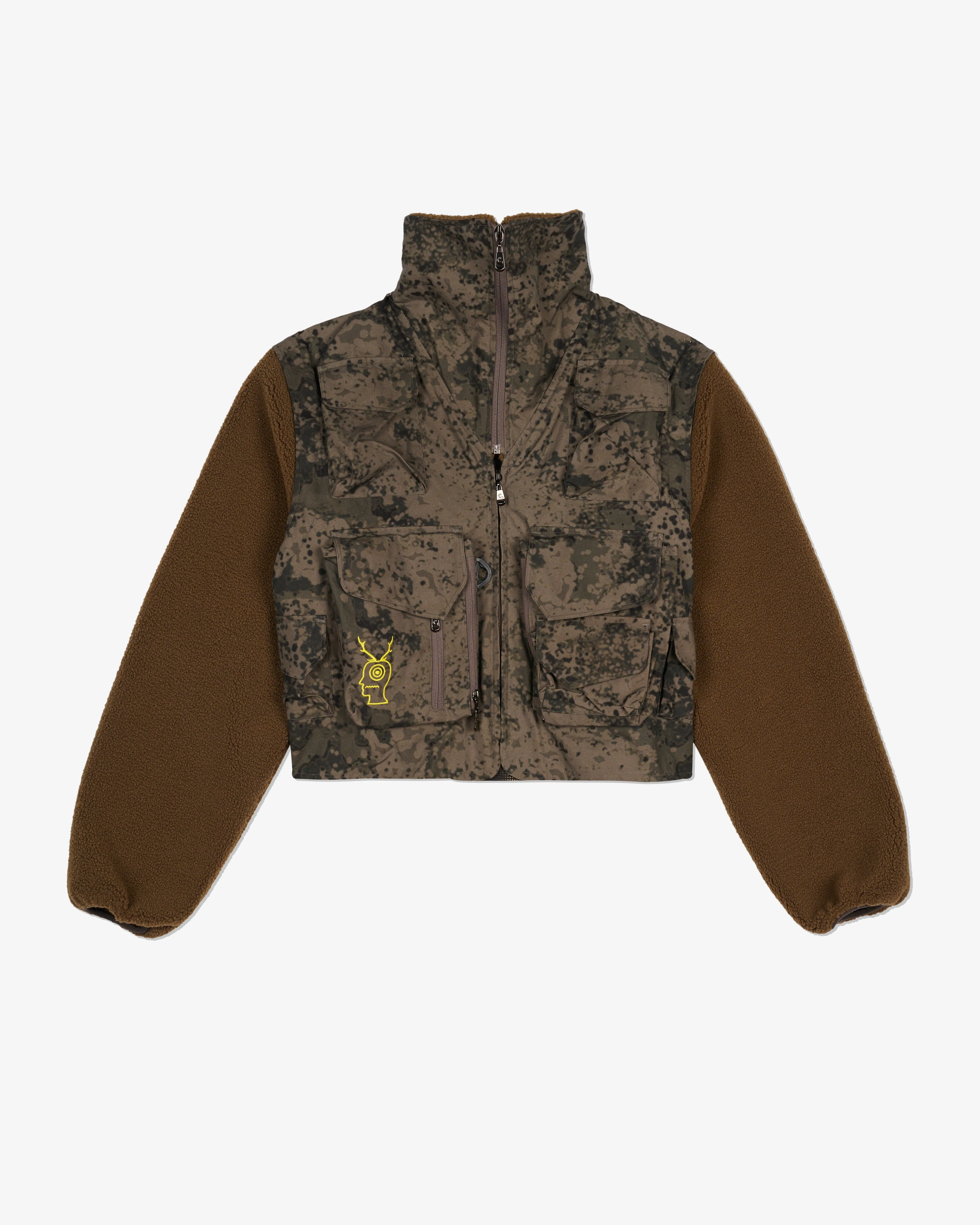 Brain Dead x South2 West8 - Men's Tenkara Short Jacket - (Grey)