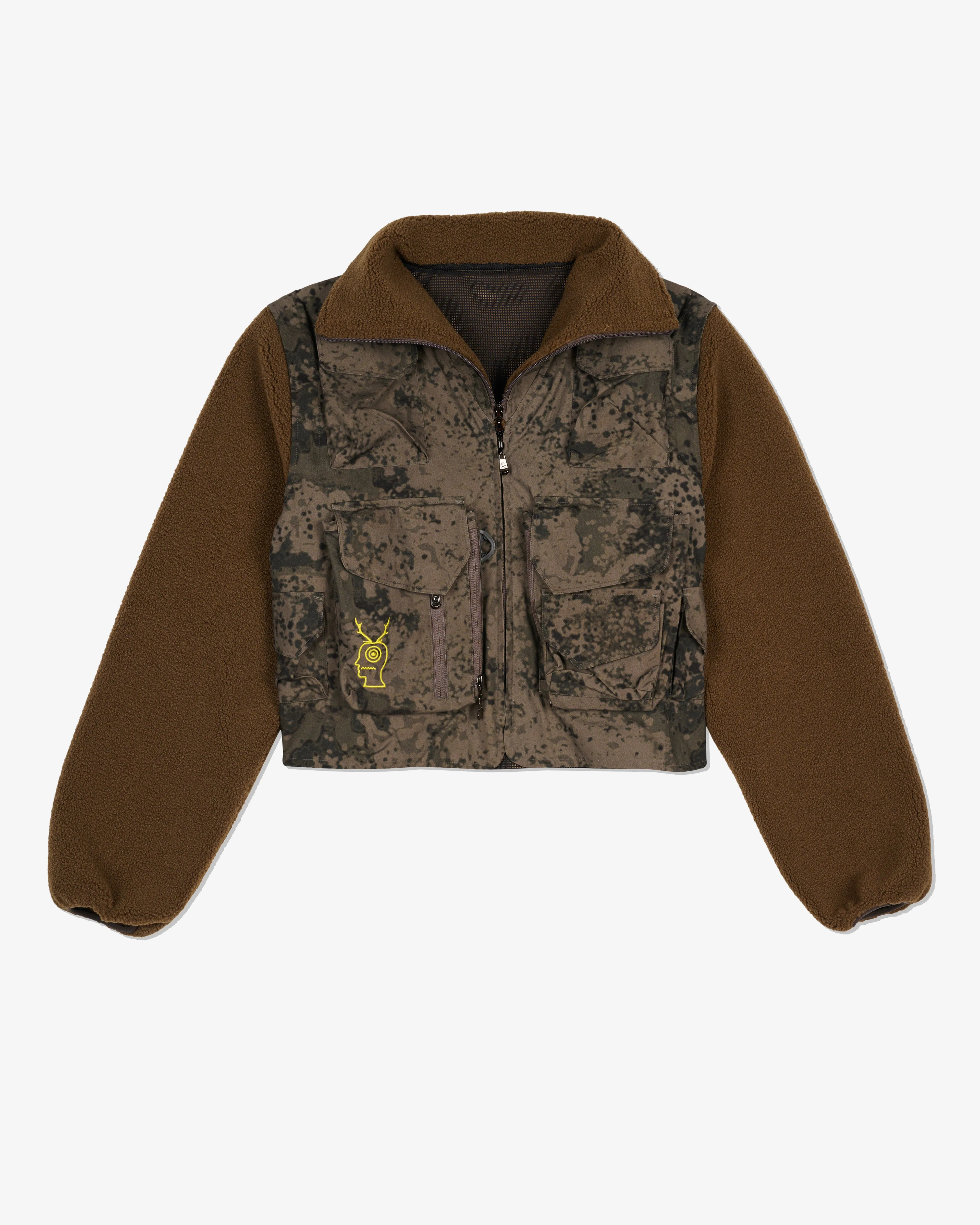 Brain Dead x South2 West8 - Men's Tenkara Short Jacket - (Grey)