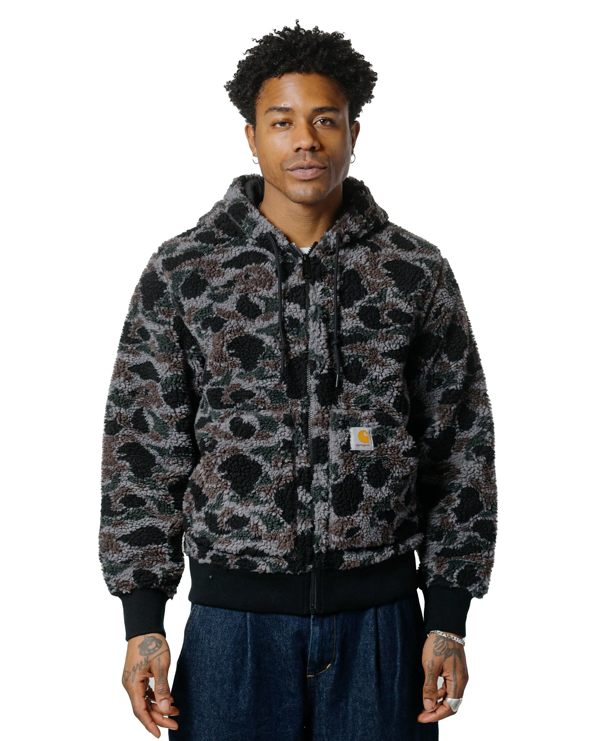 Carhartt W.I.P. OG Active Liner Duck Camo Jacquard Grey