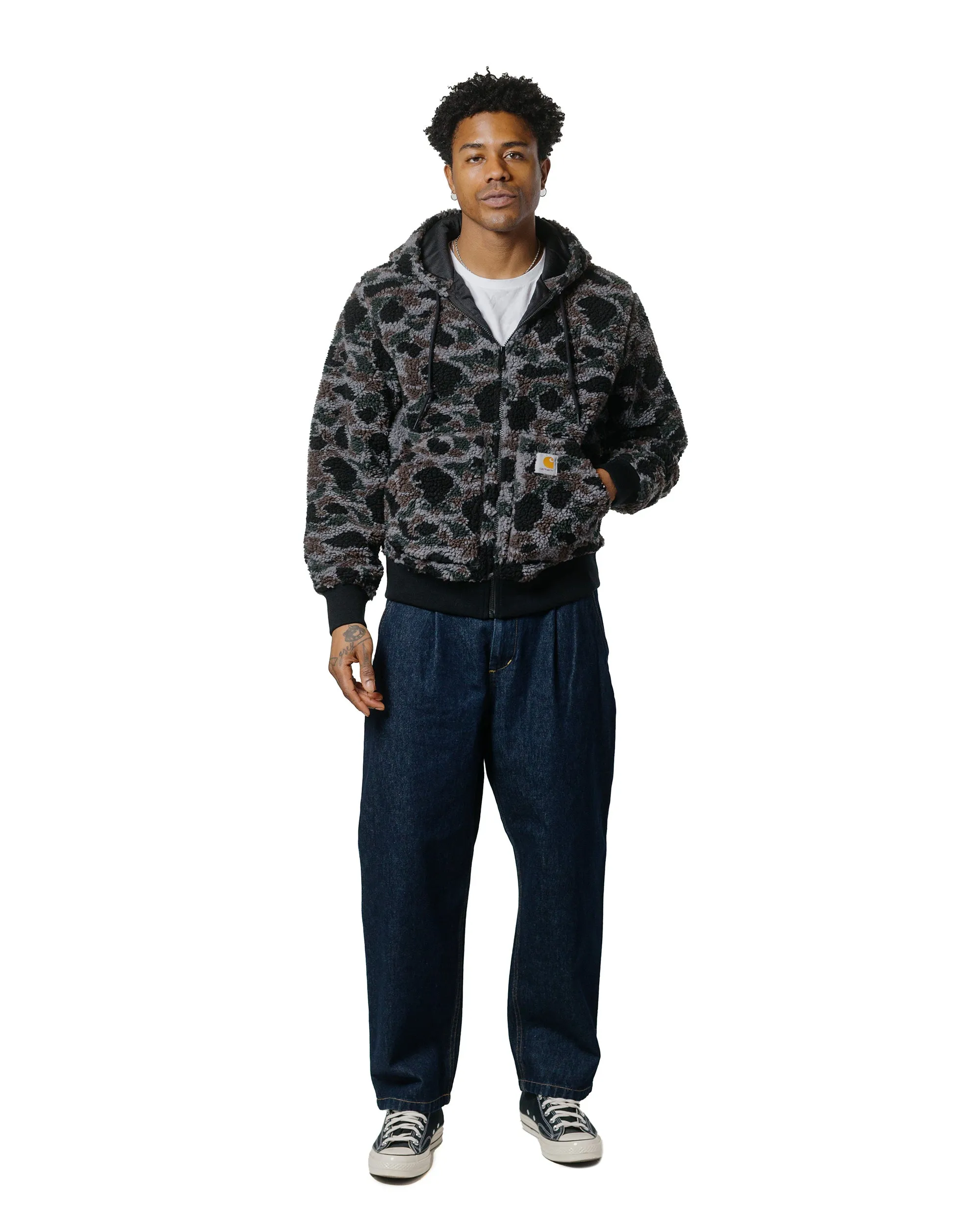 Carhartt W.I.P. OG Active Liner Duck Camo Jacquard Grey