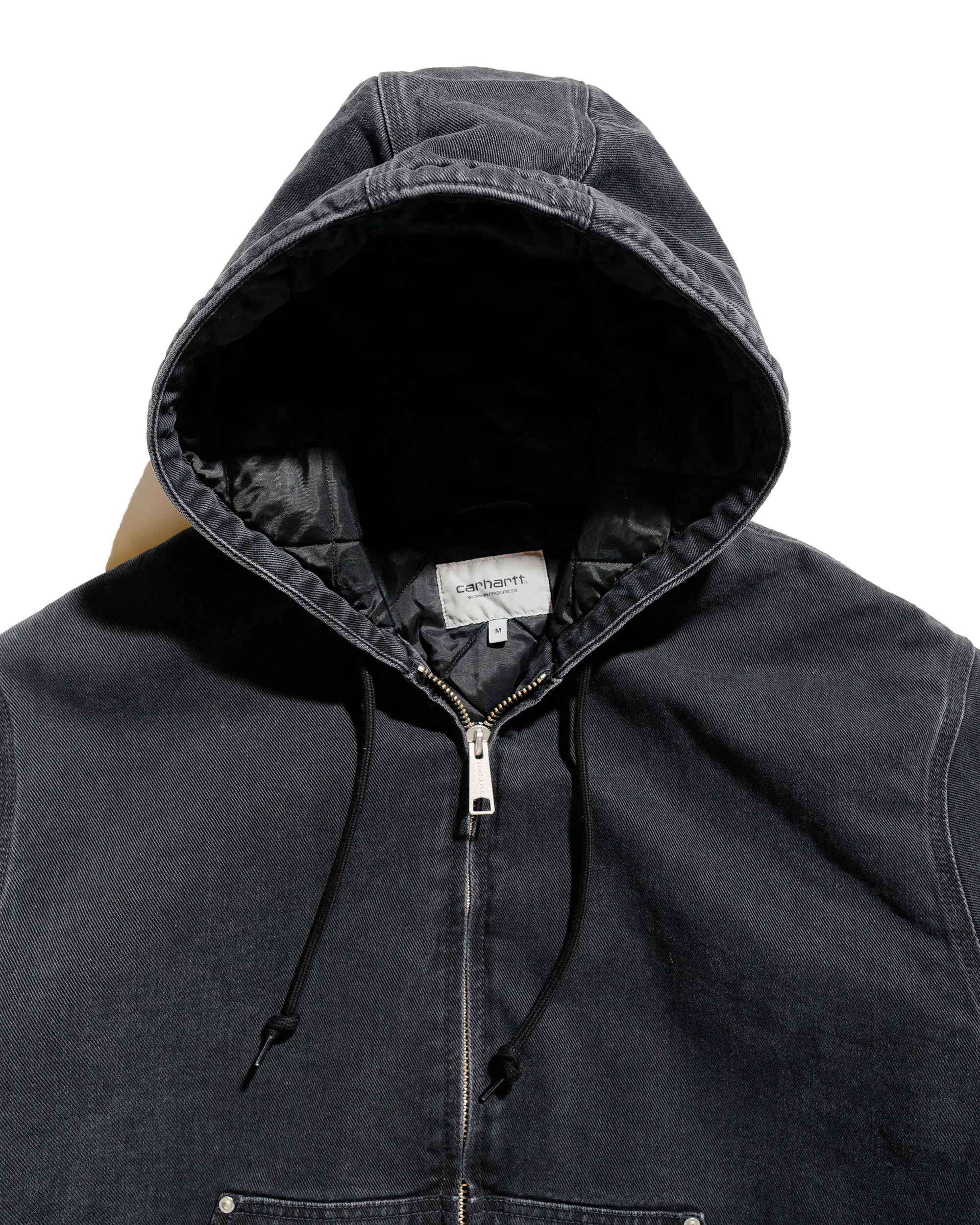 Carhartt W.I.P. OG Active Rivet Jacket Black Stone Washed