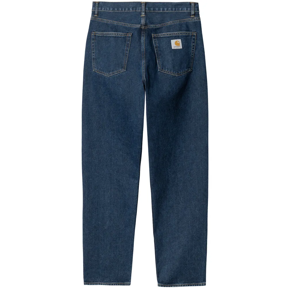 CARHARTT WIP PONTIAC PANT // BLUE (STONE WASHED) L32