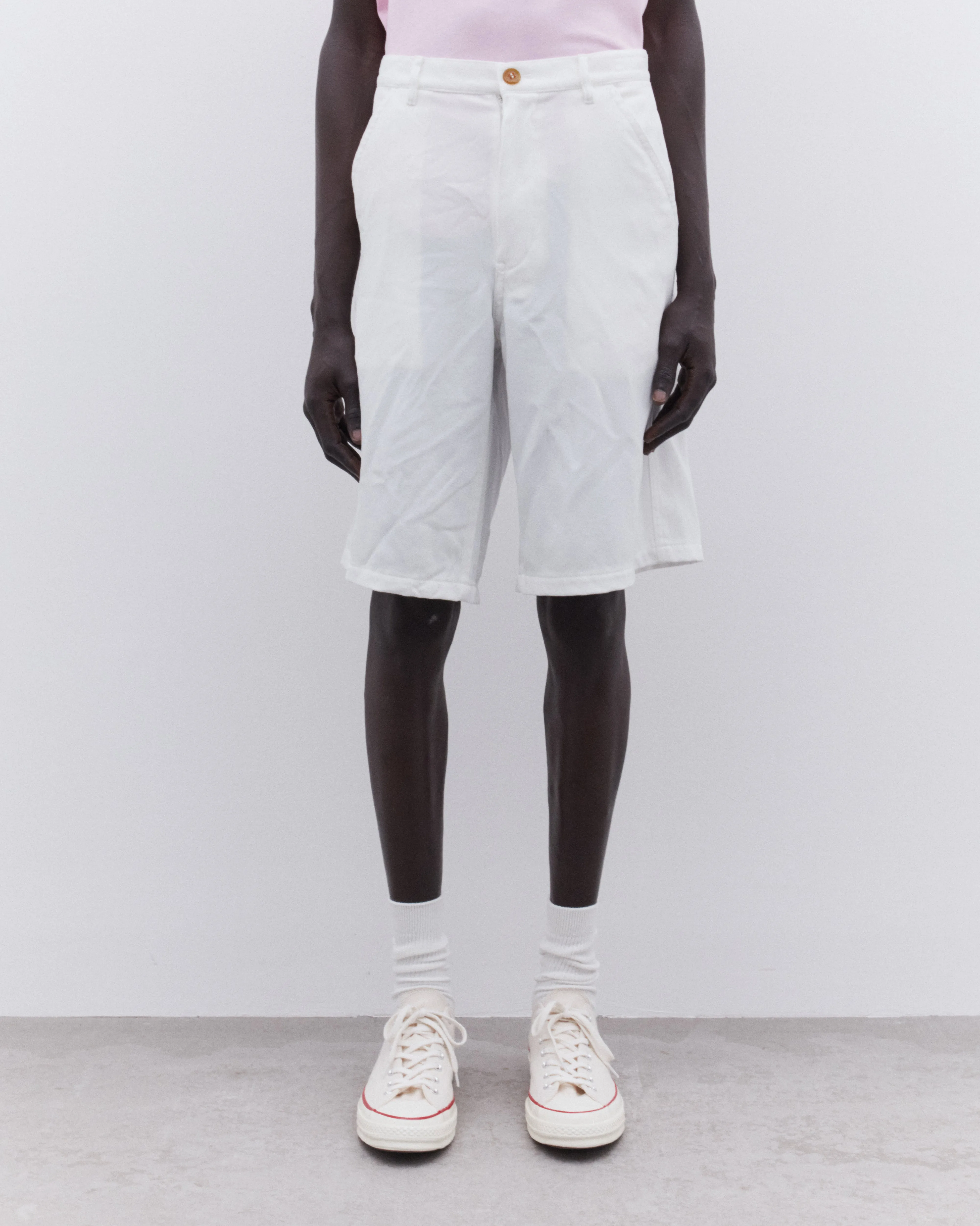 CDG Shirt - Men's Shorts - (Off White)