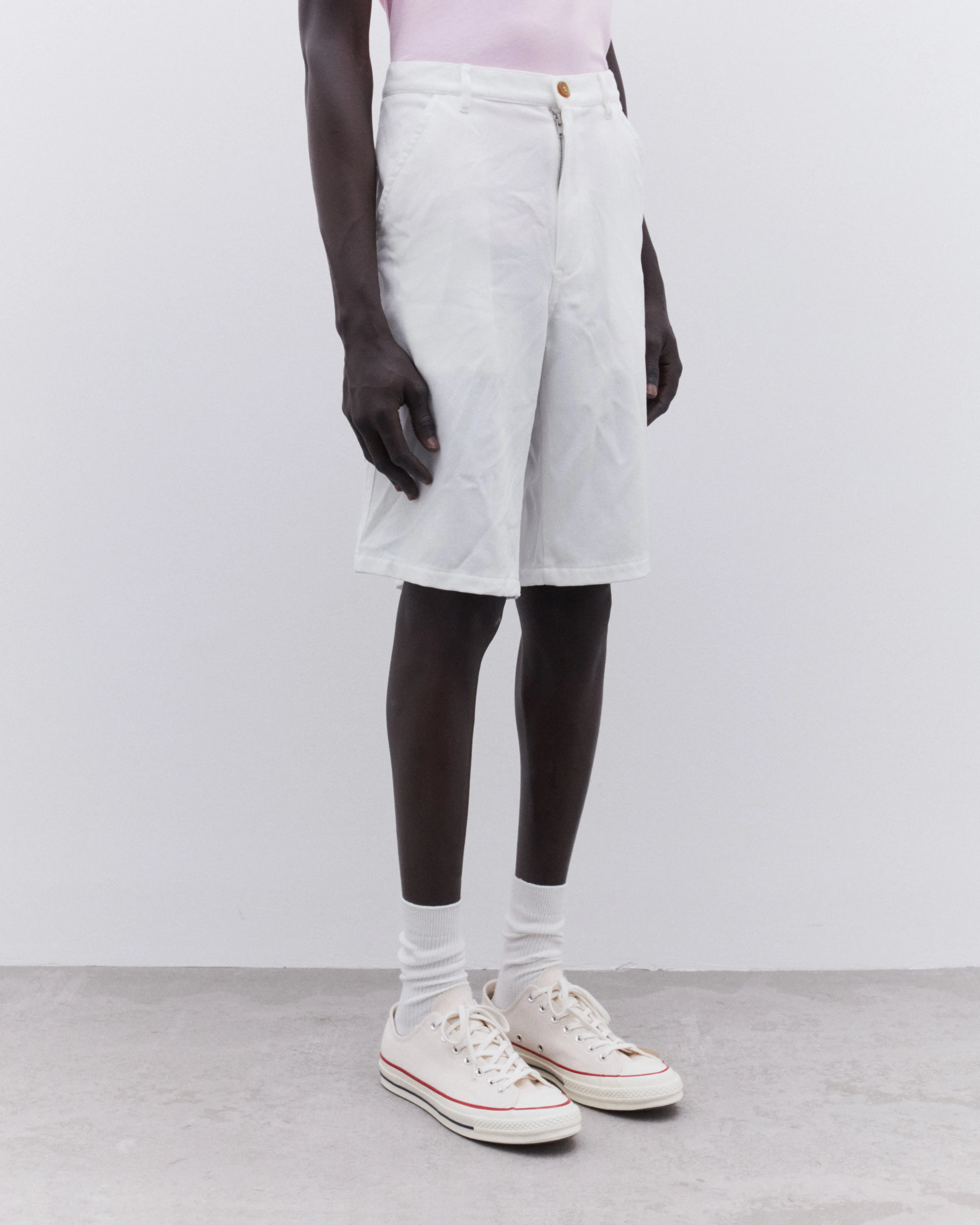 CDG Shirt - Men's Shorts - (Off White)