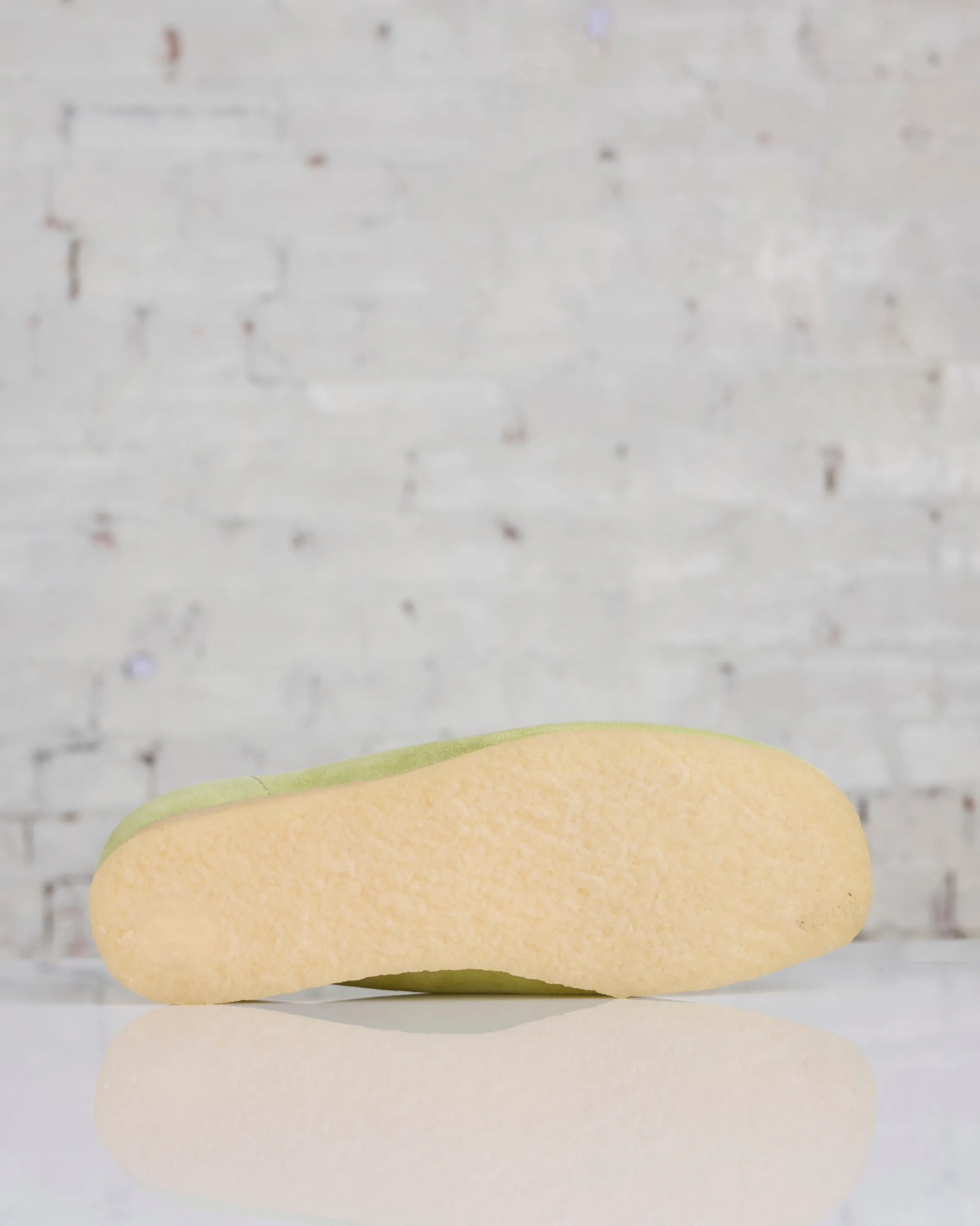 Clarks Originals Men's Wallabee Pale Lime Suede