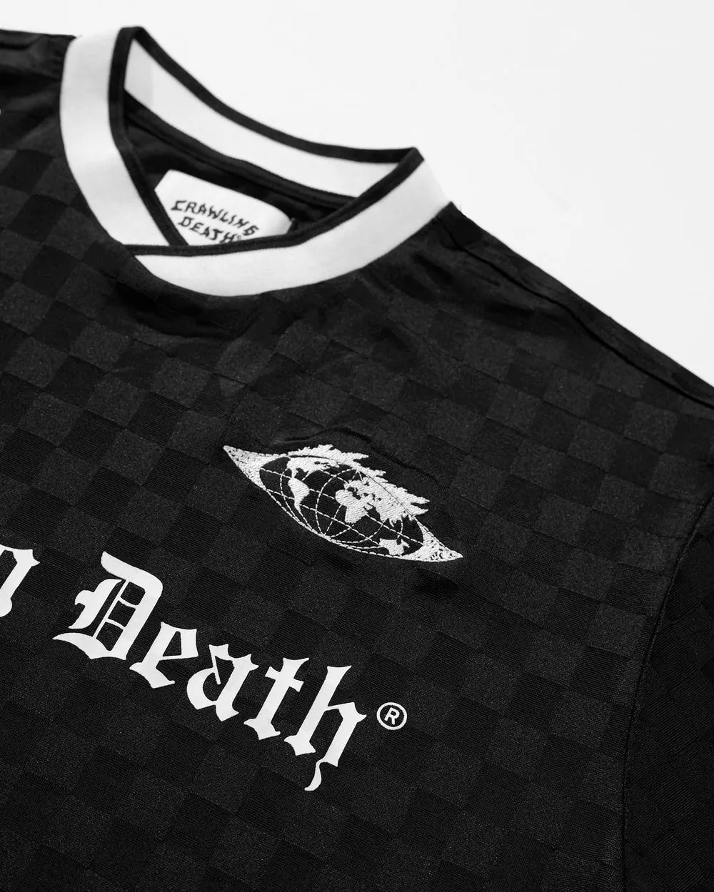 Crawling Death FC Soccer Jersey Black Sale