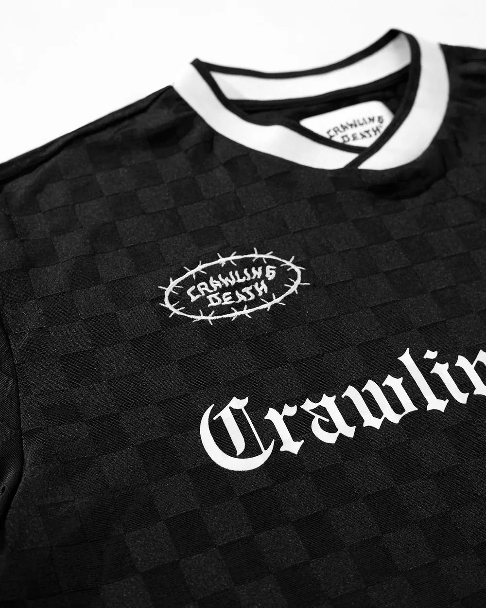 Crawling Death FC Soccer Jersey Black Sale