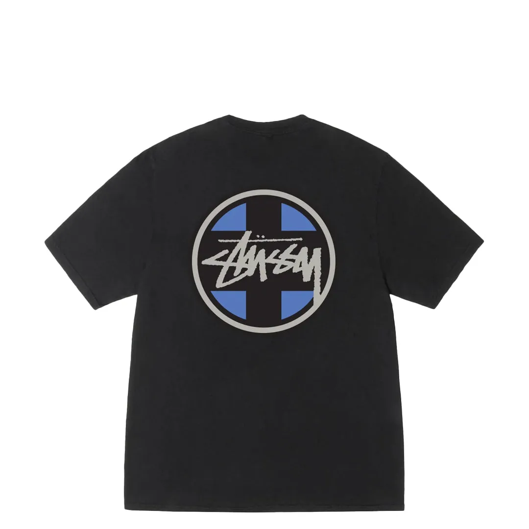 CROSS DOT TEE PIGMENT DYED BLACK