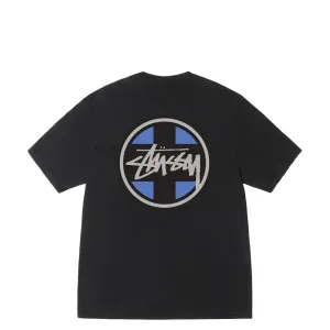 CROSS DOT TEE PIGMENT DYED BLACK