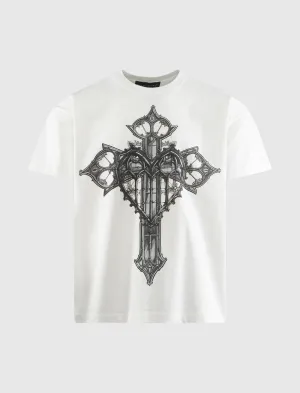 CROSS HEART TEE