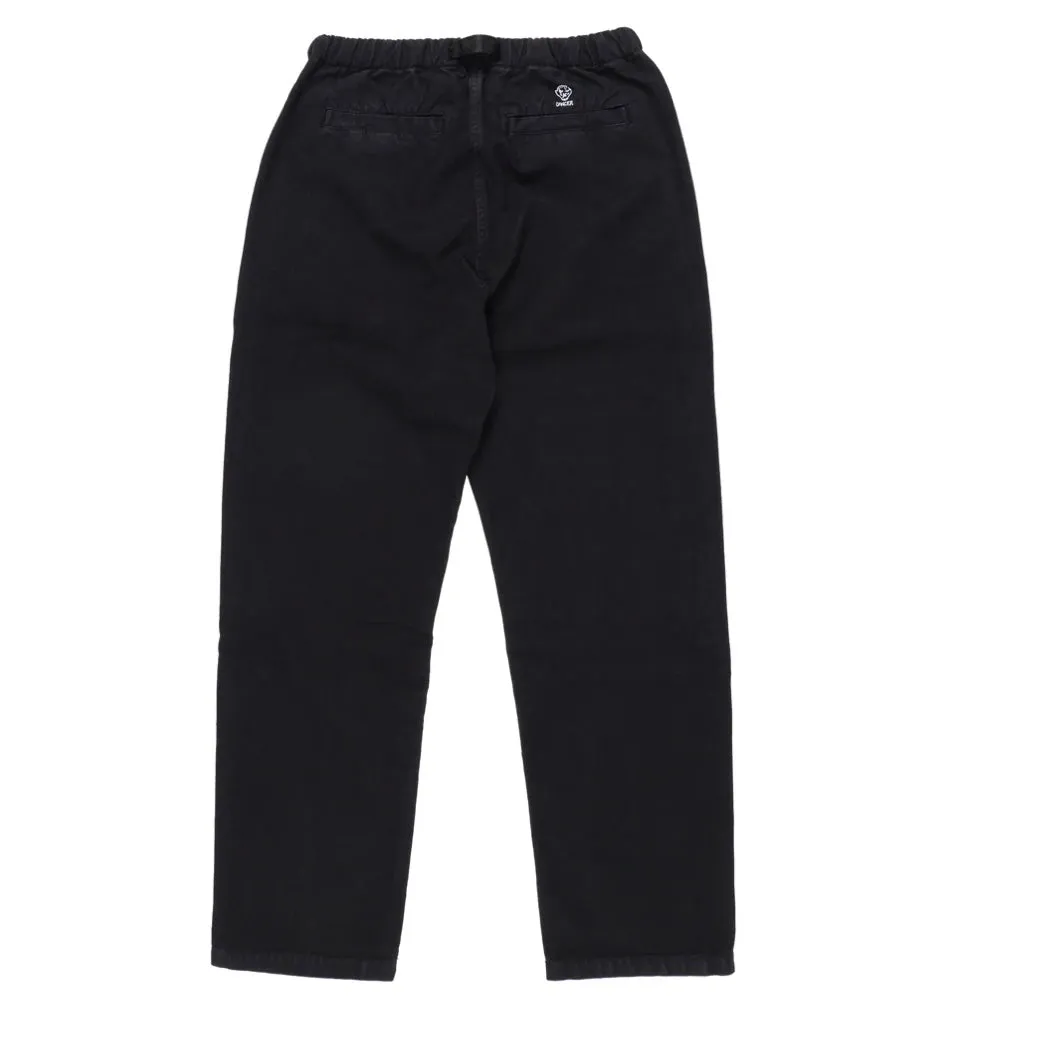 Dancer Belted Simple Knee Pant  // Black