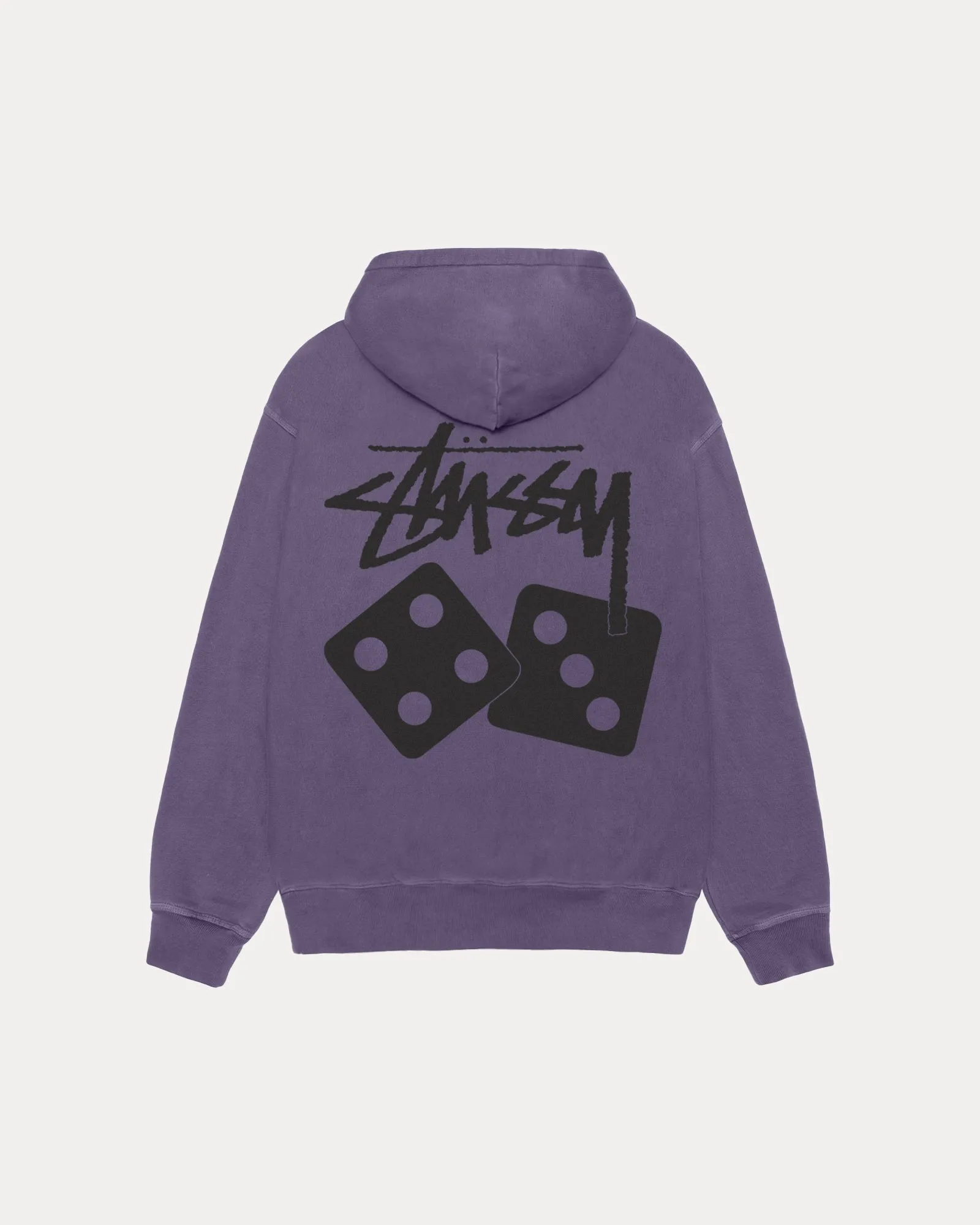 DICE ZIP HOODIE PIGMENT DYED
