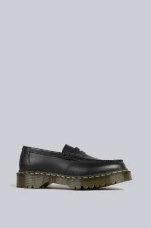 DR MARTENS PENTON BEX MADE IN ENGLAND QUILON LEATHER LOAFERS