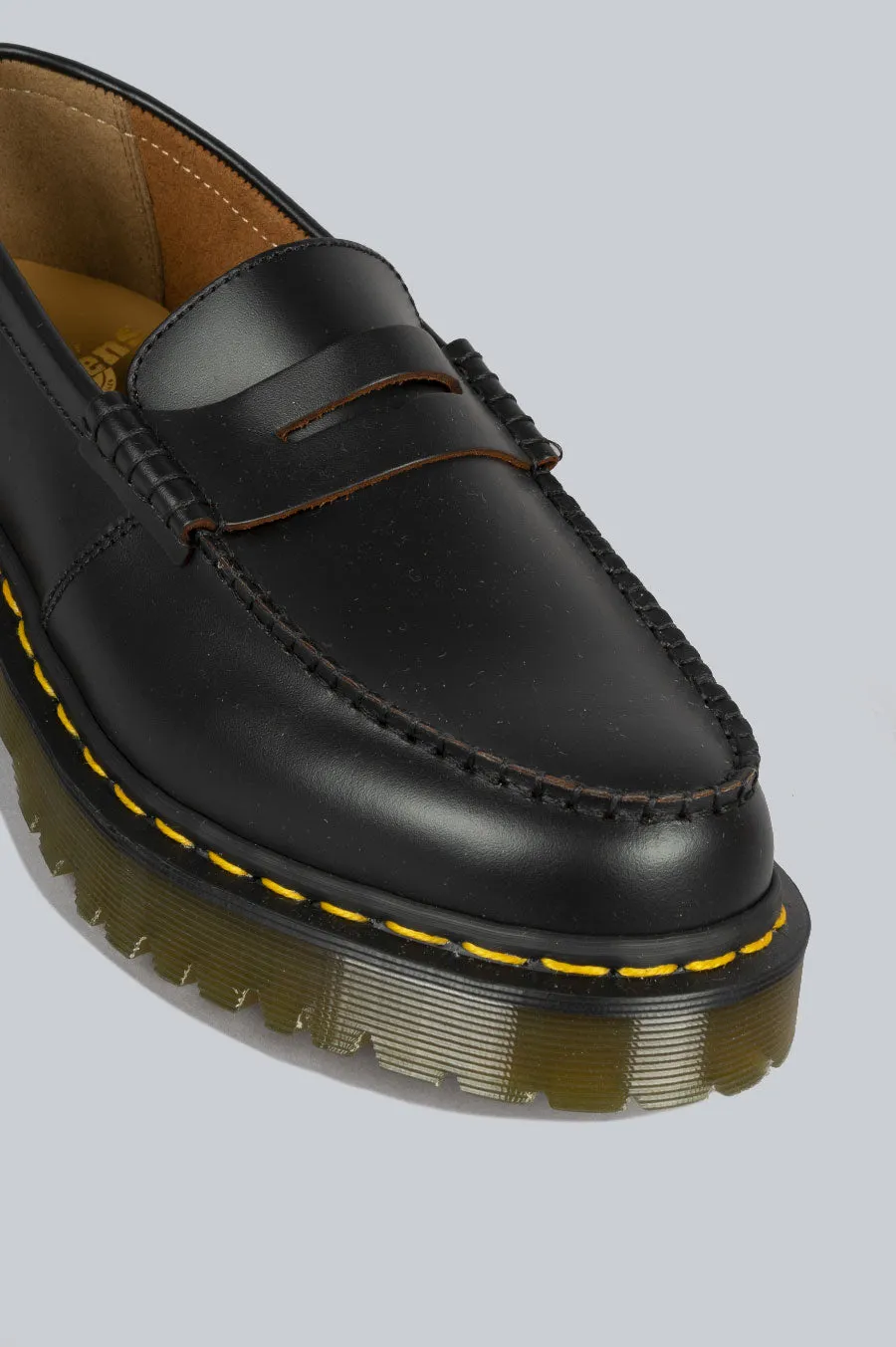 DR MARTENS PENTON BEX MADE IN ENGLAND QUILON LEATHER LOAFERS