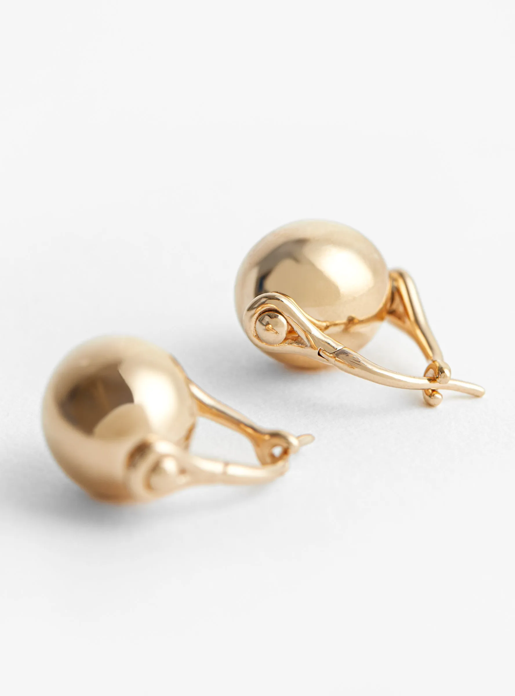 Ellipse Earrings Gold