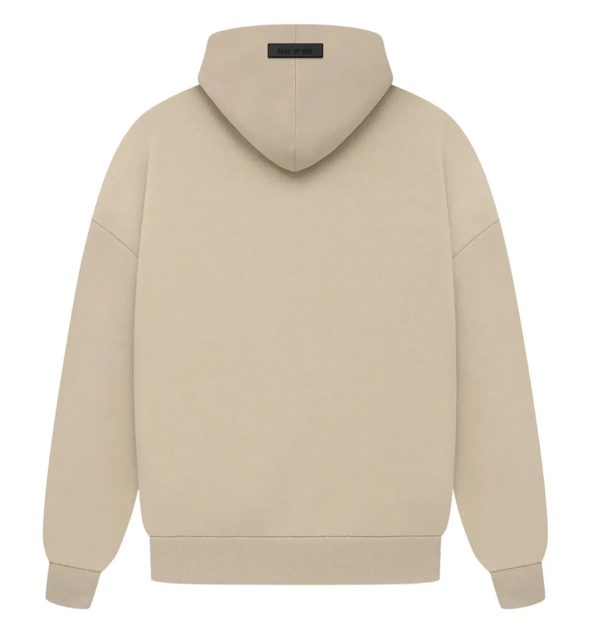 Fear of God Essentials SS23 Bonded Logo Dubai Exclusive Hoodie (Dusty Beige)